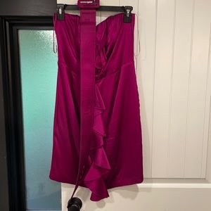 Express size 6 strapless dress with belt